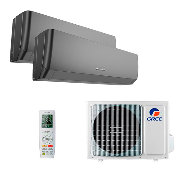 Внутренний блок Gree Pular Inverter GWH24AGEXF-K6DNA4A/I (черный)