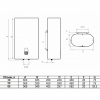 Накопительный водонагреватель Timberk T-WSE30-FS1D-V